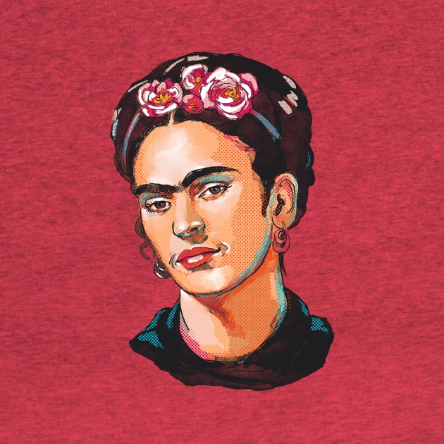 Frida Kahlo - artist and icon by pastanaut